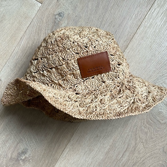 Isabel Marant Tulum Raffia Hat. One size. - Picture 5 of 6